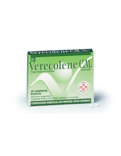 VERECOLENE CM 20CPR RIV 5MG